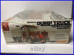 Vintage Model Kit AMT Autocar Semi Dump Truck Factory Sealed Rare Mack Pete