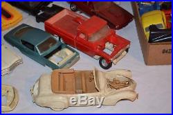 Vintage Model Kit Junk Yard Lot 1/25 Scale + others AMT Revell MPC Monogram
