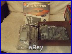 Vintage Model Kits-124 Amt/ertl 1969 Plymouth Gtx Hardtop-new