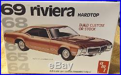 Vintage Model Kits-1969 Buick Riveria-amt Kit-very Nice-1/25 Scale