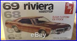 Vintage Model Kits 1969 Riveria Hardtop Amt Kit Very Nice 1/25 Scale