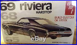 Vintage Model Kits-1969 Riveria Hardtop-amt Kit-very Nice-1/25 Scale