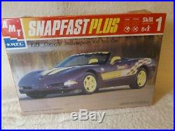 Vintage Model Kits 1998 Chevy Corvette Indy Pace Car Conv Amt/ertl 1/25-new
