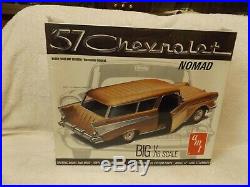 Vintage Model Kits-'57 Chevrolet Nomad-1/16 Scale-amt Model Kit-sealed