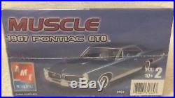 Vintage Model Kits Sealednibamt-ertl1967 Pontiac Gto Muscle 1/25 Scale