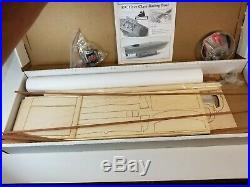 Vintage Model Shipways MISS ADVENTURE RC Racing Boat Flyer Mahogany KIT 1830