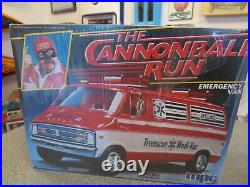 Vintage Mpc The Cannon Ball Run Dodge Emergency Van Model Kit 1/25 Scale Sealed