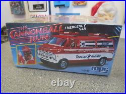 Vintage Mpc The Cannon Ball Run Dodge Emergency Van Model Kit 1/25 Scale Sealed