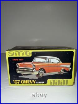 Vintage ORIGINAL 1969 AMT 57 Chevy Hardtop Mini Kit M 763 100 Plastic 57' RARE