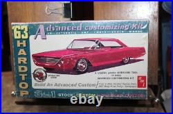 Vintage Original AMT 1963 T-Bird Ford Advanced Customizing Model Kit In Box