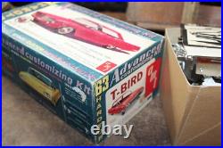 Vintage Original AMT 1963 T-Bird Ford Advanced Customizing Model Kit In Box