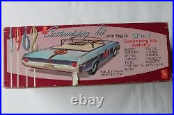 Vintage Original Issue AMT 1962 Ford Galaxie Sunliner Conv Kit in 1/25th Scale