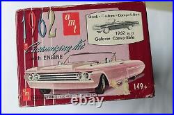 Vintage Original Issue AMT 1962 Ford Galaxie Sunliner Conv Kit in 1/25th Scale