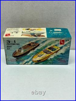 Vintage Original Issue Amt 1/25 Scale 1959 Customizing Boat Kit Factory Sealed