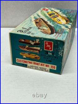 Vintage Original Issue Amt 1/25 Scale 1959 Customizing Boat Kit Factory Sealed