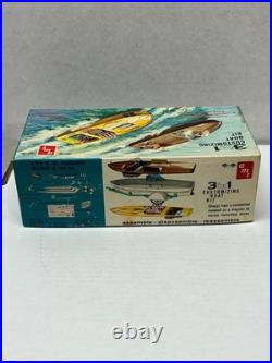 Vintage Original Issue Amt 1/25 Scale 1959 Customizing Boat Kit Factory Sealed