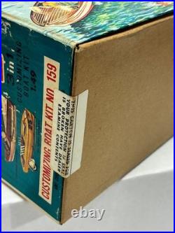 Vintage Original Issue Amt 1/25 Scale 1959 Customizing Boat Kit Factory Sealed