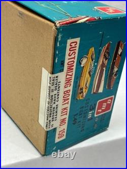 Vintage Original Issue Amt 1/25 Scale 1959 Customizing Boat Kit Factory Sealed