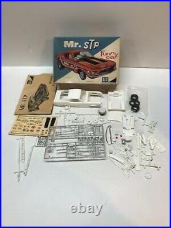 Vintage Original Mpc 1/25 Scale 1967 Mr. Stp Funny Car Model Kit Unbuilt