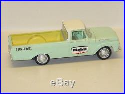 Vintage Plastic AMT 1961 Ford Pick Up Truck Dealer Promo Car Mobile Service CC1
