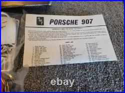 Vintage Porsche 907 & Ferrari P4 AMT 124 Model Kit # T419 Open Box Sealed bags