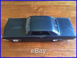 Vintage Promo 1965 Pontiac Gto Hardtop Night Watch Dark Blue Amt Johan Mpc Toy