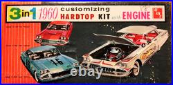 Vintage Rare AMT 1960 Buick Hardtop Kit 3 in 1 #5560 MINT & COMPLETE -MPC JO-HAN