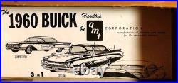 Vintage Rare AMT 1960 Buick Hardtop Kit 3 in 1 #5560 MINT & COMPLETE -MPC JO-HAN
