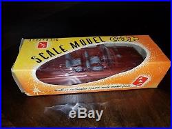 Vintage Rare AMT Promo Dealer Friction Car F 112 Ford Galaxy Convertible Brown