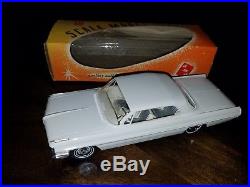 Vintage Rare AMT Promo Dealer Friction Car Pontiac 2 Door Sedan White