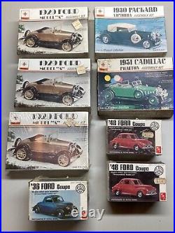Vintage Renwal 1/48 and AMT 1/43 Scale Model Cars