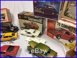 Vintage Revell AMT Plastic Model Cars / Parts 1/25 Scale RARE STUFF