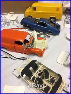 Vintage Revell AMT Plastic Model Cars / Parts 1/25 Scale RARE STUFF