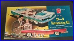 Vintage SMP / AMT 1959 CHEVY CONVERTIBLE 3 in 1 Customizing Kit 1/25 Model Kit