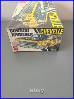 Vintage Sealed AMT Gordon Johncock Chevelle #28 NASCAR Pylon Model Car Kit T395