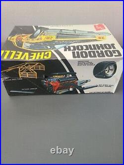 Vintage Sealed AMT Gordon Johncock Chevelle #28 NASCAR Pylon Model Car Kit T395