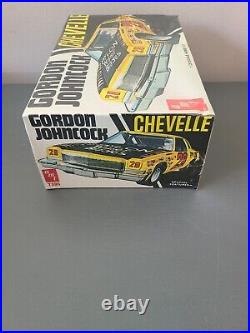 Vintage Sealed AMT Gordon Johncock Chevelle #28 NASCAR Pylon Model Car Kit T395