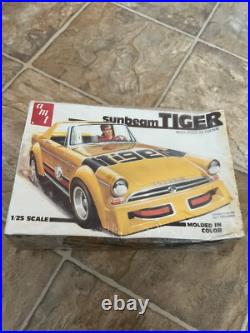 Vintage Sealed AMT Sunbeam Tiger Molded In Color 1/25 Model Kit 2003 #1 Sealed