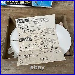 Vintage Star Trek AMT USS Enterprise Space Ship Model Kit Long Box Version 5