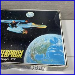 Vintage Star Trek USS Enterprise Unbuilt 1974 AMT Model