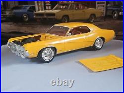 Vintage Survivor Mpc. Revell. Amt. Built Model? 1969 Mercury Cougar Rare