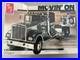 Vintage amt Movin On Kenworth W-925 Truck Tractor Model Kit 1/25 Scale NIP USA