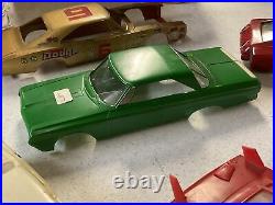 Vintage model car junkyard F/C restoration project Body Lot Cougar, Ford, dodge