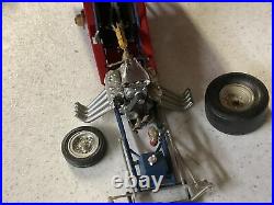 Vintage model car junkyard F/C restoration project Lot Impala, Funny Car Etc