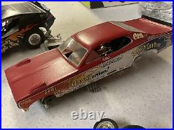 Vintage model car junkyard F/C restoration project Lot Impala, Funny Car Etc