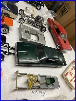 Vintage model car junkyard restoration project Lot Hemi Cyclone Charger Amx