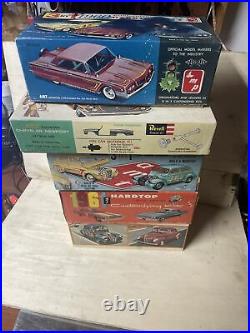 Vintage model empty box lot 40 Ford Chrysler Newport 1960 Chevrolet