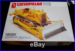 Vintage plastic model kit ertl amt caterpillar D8H complete 1-25 scale tractor