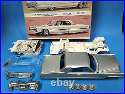 Vtg 1960s Johan 1965 Cadillac 1/25 model kit annual orig once built 65
