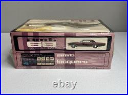 Vtg AMT 1968 Lincoln Continental Model Kit Sealed Damaged Box 6428-200